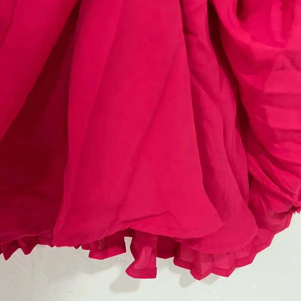Gibson x International Women's Day Thamarr Pleated Skirt Pink Size XXL New